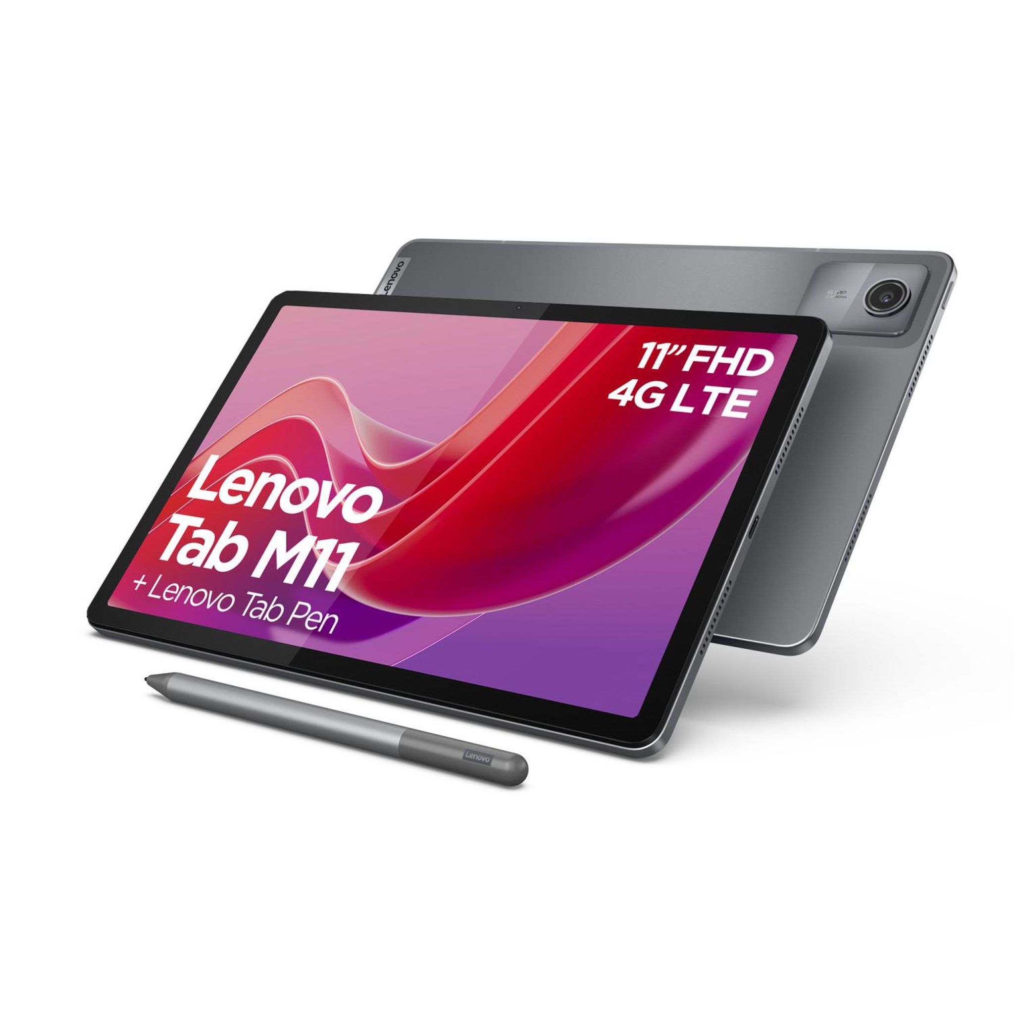 Lenovo Lenovo tab m11 4g lte 128 go 27,8 cm (10.9 ) mediatek 8 go wi-fi 5 (802.11ac) android 13 gris