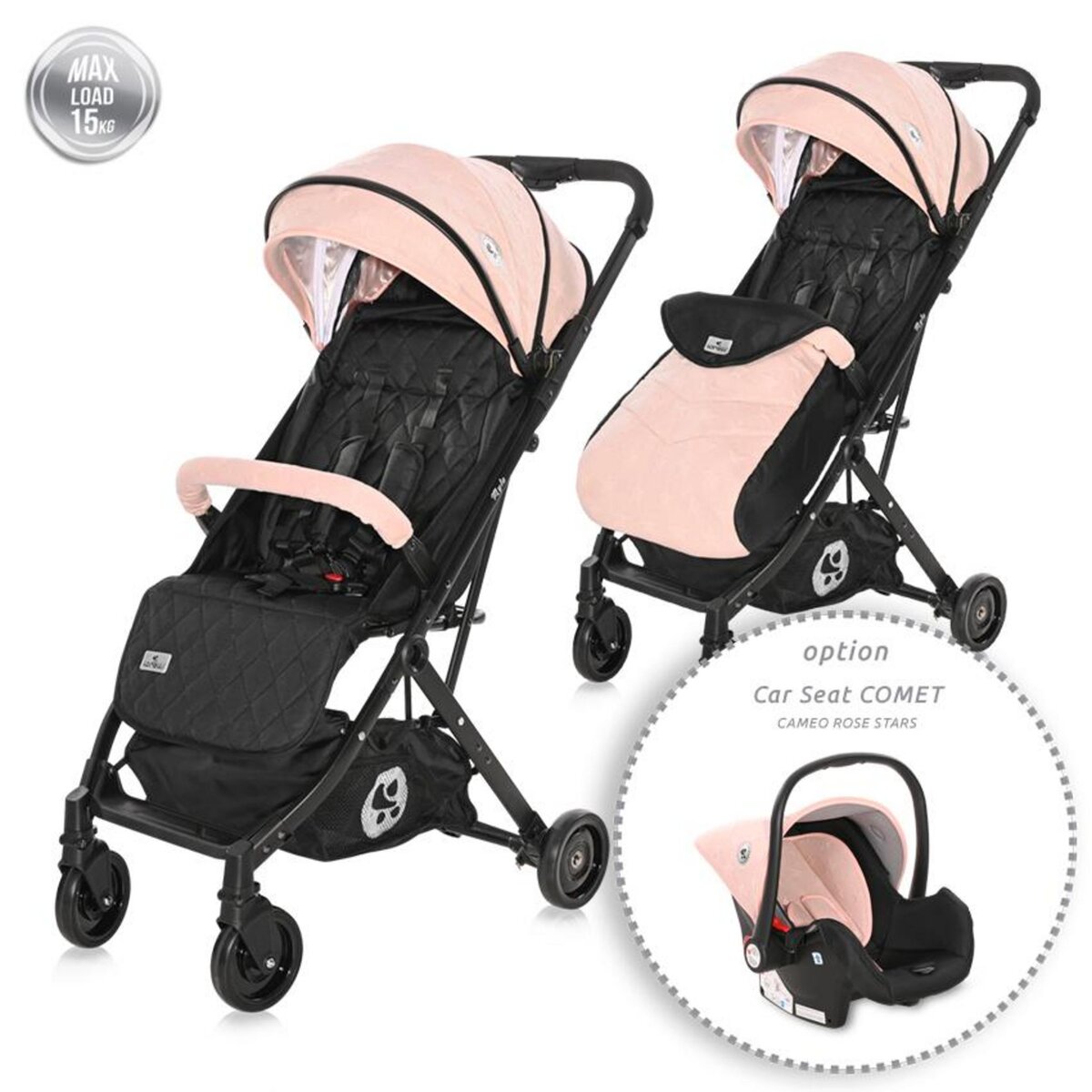 Poussette compacte légère bébé pliable/ myla ultra compacte lorelli LORELLI  Pas Cher 