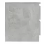 VIDAXL Table de chevet Gris beton 50x39x43,5 cm Agglomere