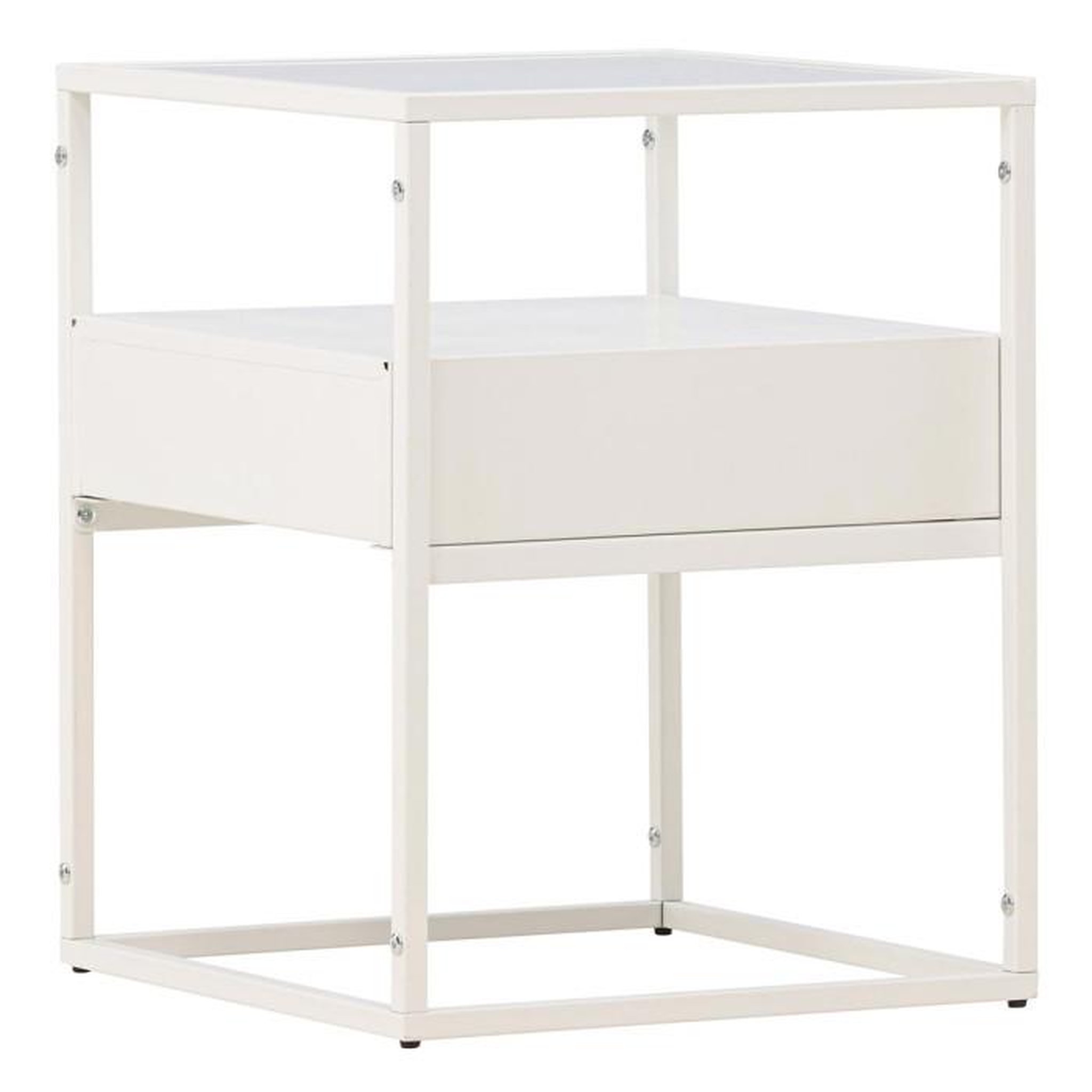 Paris Prix Table d'Appoint Design  Fortaleza  51cm Blanc