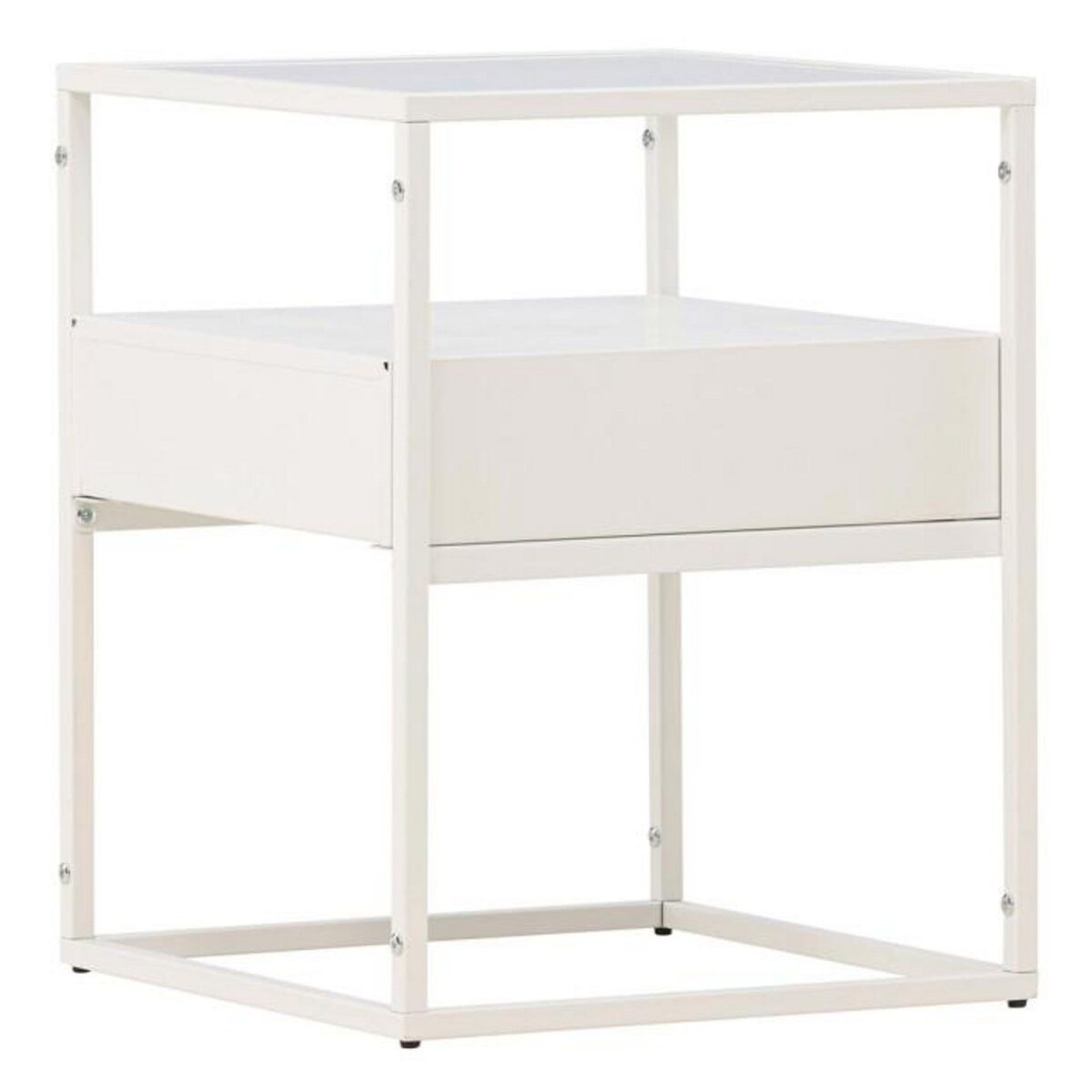 Paris Prix Table d'Appoint Design  Fortaleza  51cm Blanc