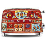 SMEG Grille-pain 2 fentes 950w multicolore - tsf01dgeu