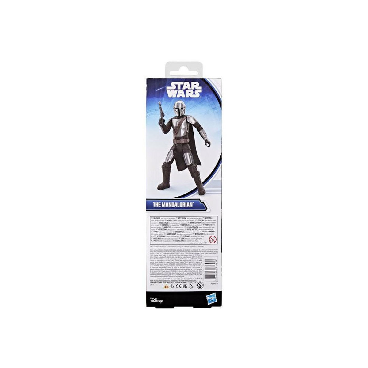 HASBRO Figurine Le Mandalorien 30 cm, Titan Series, jouets de super-héros pour enfants, Star Wars, des 4 ans