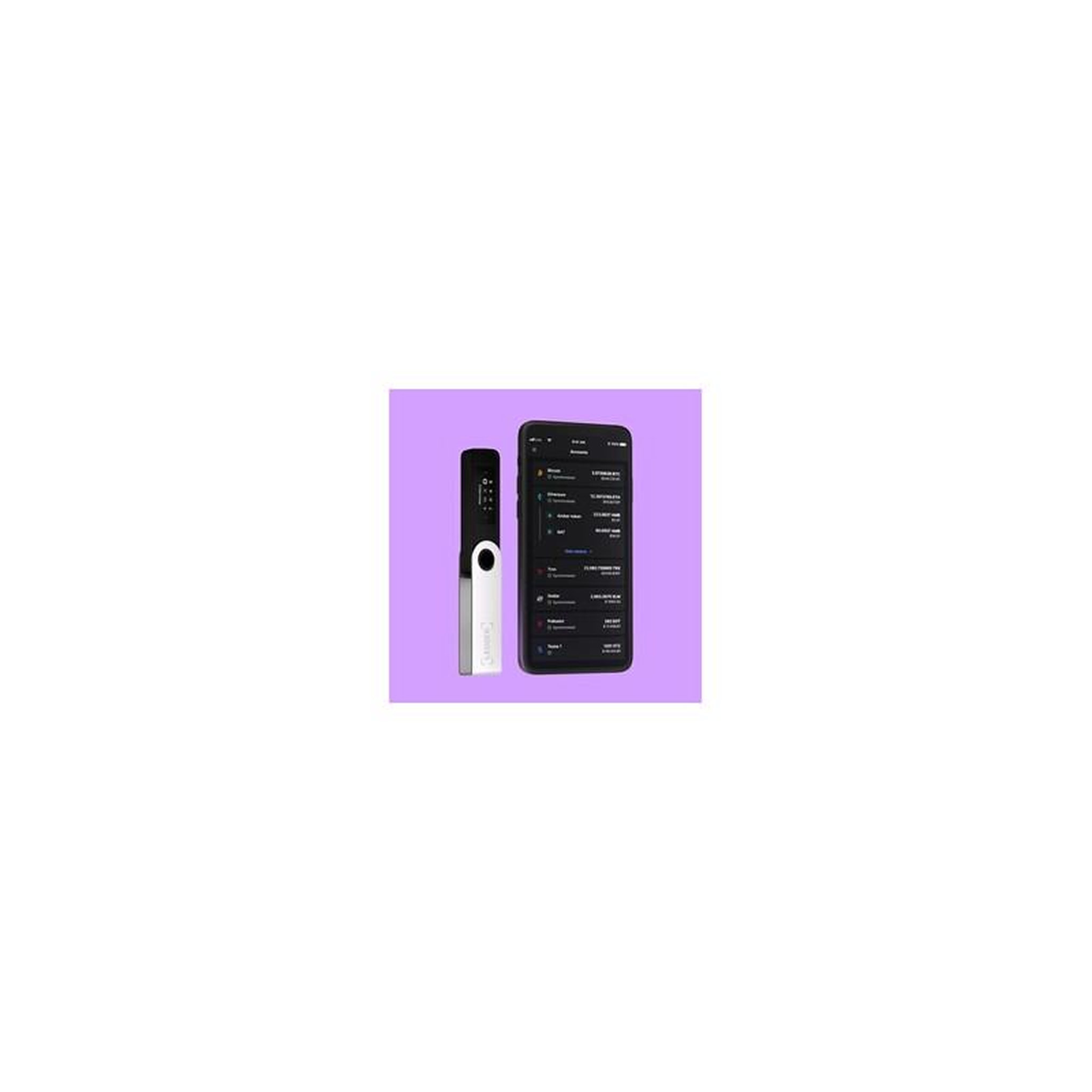 Voir la diapositive 6 : LEDGER Cryptowallet Ledger Nano S Plus Noir mat