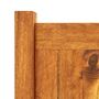 Voir la diapositive 4 : VIDAXL Lit sureleve de jardin Bois d'acacia 200x50x25 cm