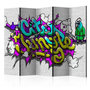 Voir la diapositive 1 : Paris Prix Paravent 5 Volets  City Jungle Graffiti  172x225cm