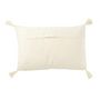 Voir la diapositive 2 : Paris Prix Coussin Déco à Pompons  Marea  40x60cm Crème