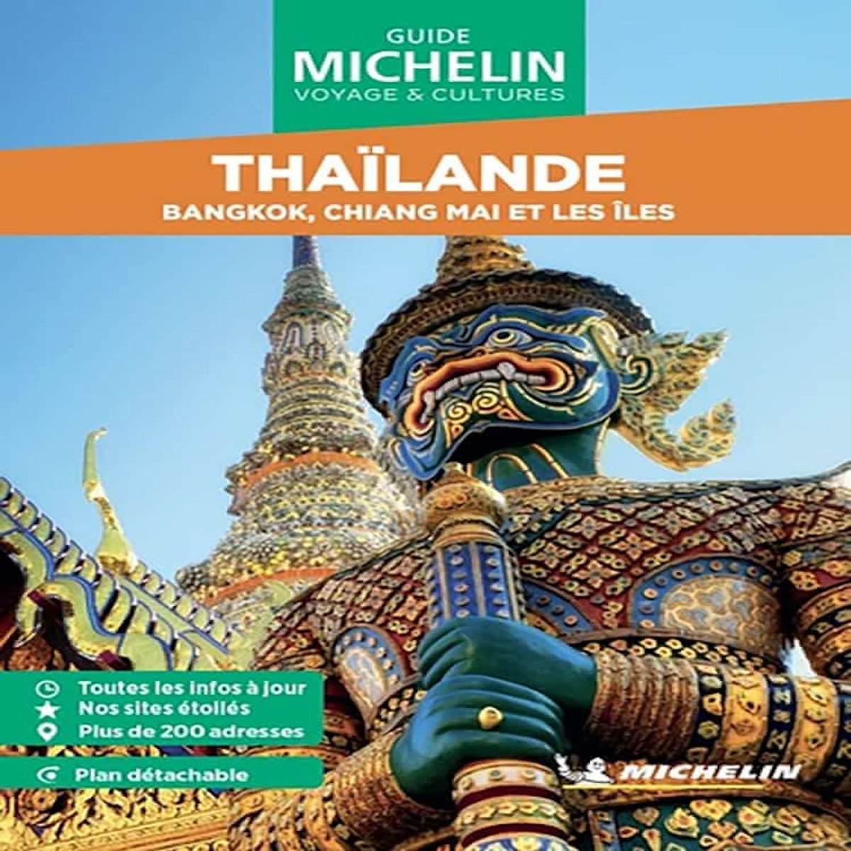 THAILANDE. BANGKOK, CHIANG MAI ET LES ILES, EDITION 2026, AVEC 1 PLAN DETACHABLE, Michelin