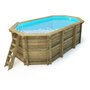 Voir la diapositive 2 : Habitat et Jardin Piscine bois   Palma 145    7.57 x 4.07 x 1.44 m