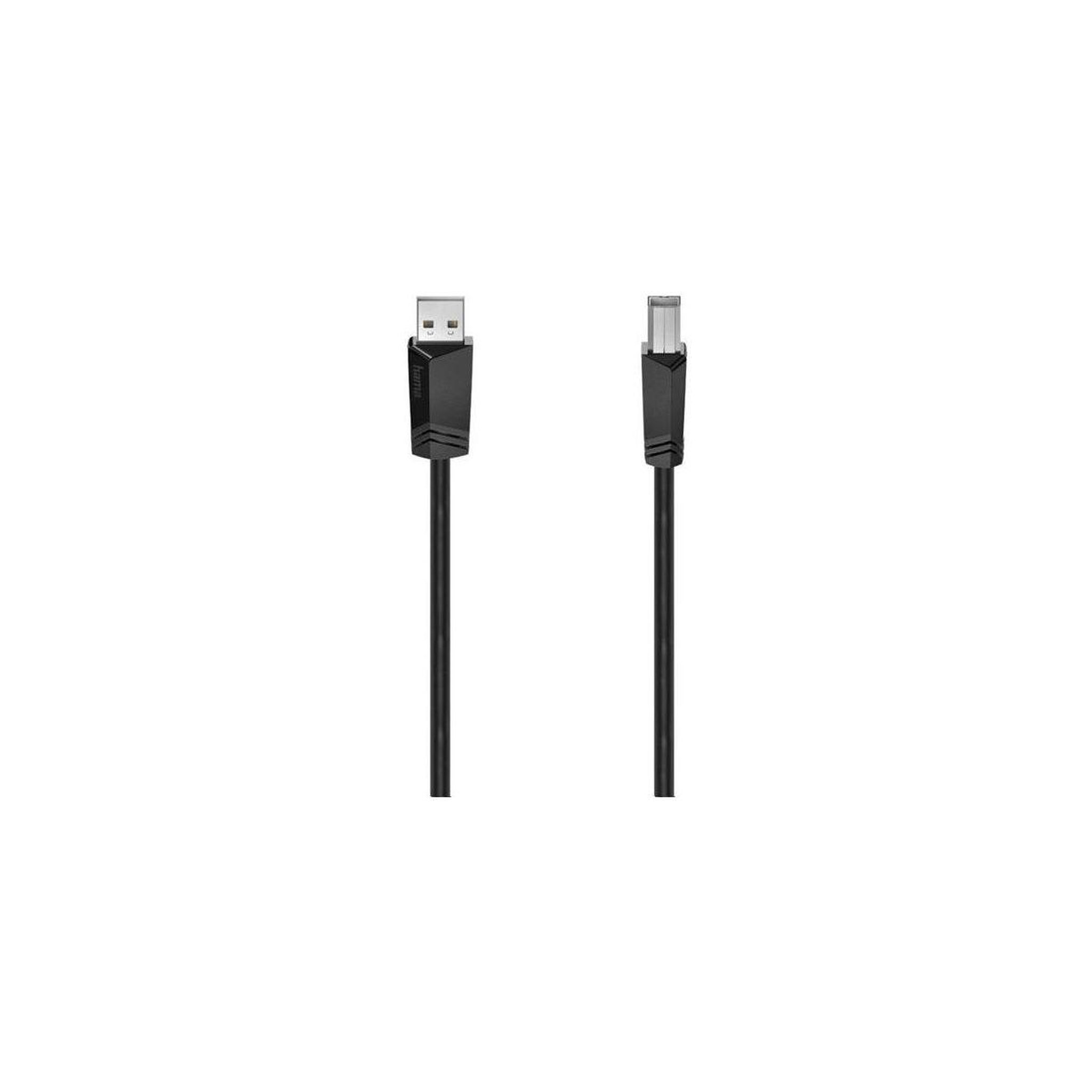 Hama Câble USB 2.0 AB noir 1.50m