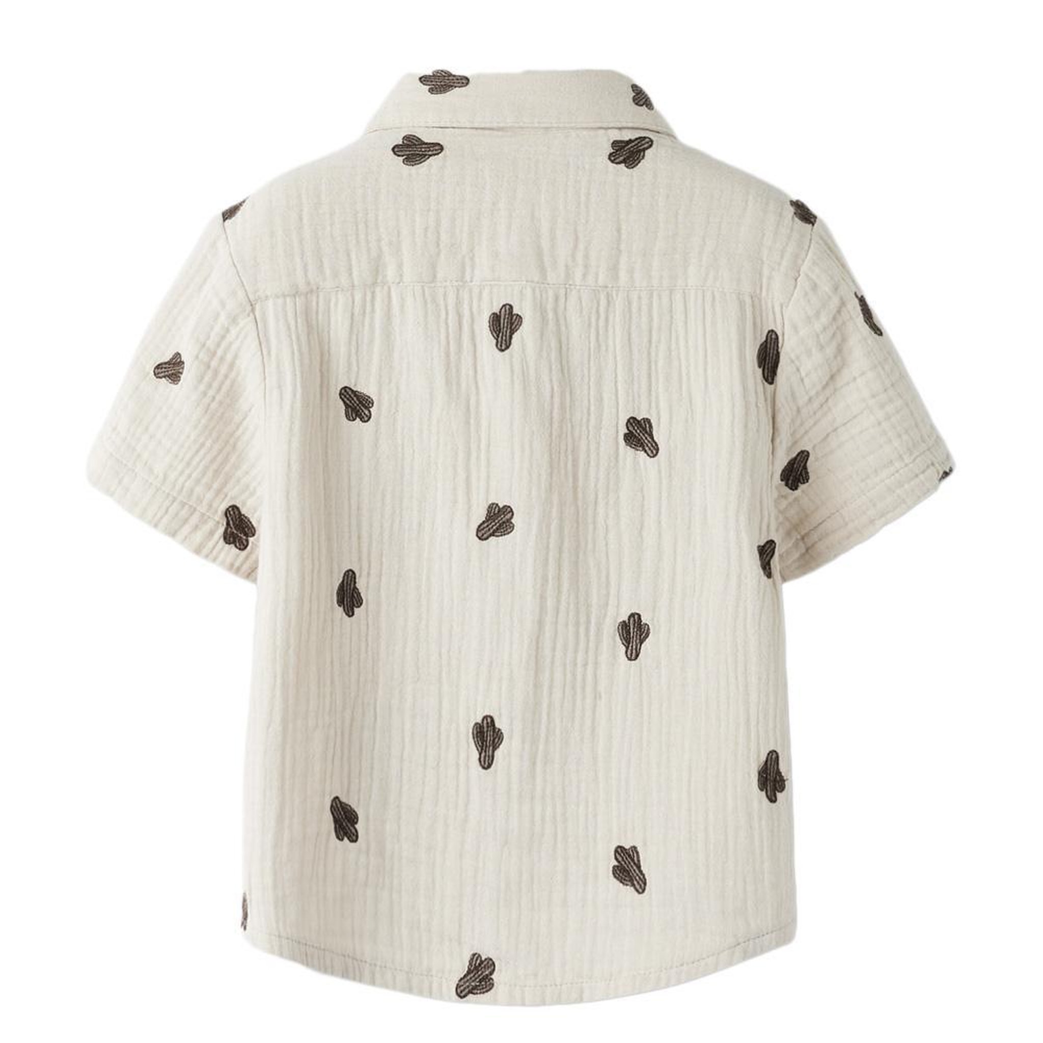 Voir la diapositive 2 : NAME IT Chemise Beige Garçon Name it Joshua