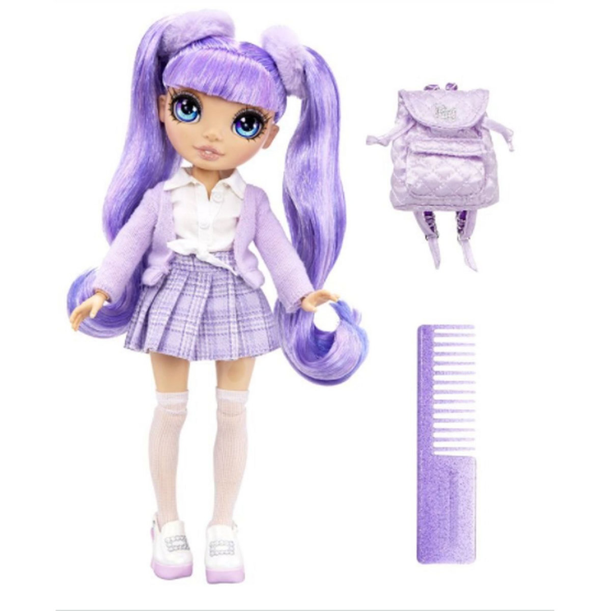 RAINBOW RAINBOW HIGH JUNIOR HIGHFASHION DOLL VIOLET WILLOW