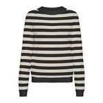 Vero Moda Pull Beige/ Femme Vero Moda Happiness. Coloris disponibles : Noir