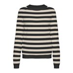 Vero Moda Pull Beige/ Femme Vero Moda Happiness. Coloris disponibles : Noir