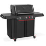 Voir la diapositive 3 : Weber Barbecue gaz Genesis E-330WR Stealth, sur chariot, 3 brûleurs, surface de cuisson 68 x 48 cm