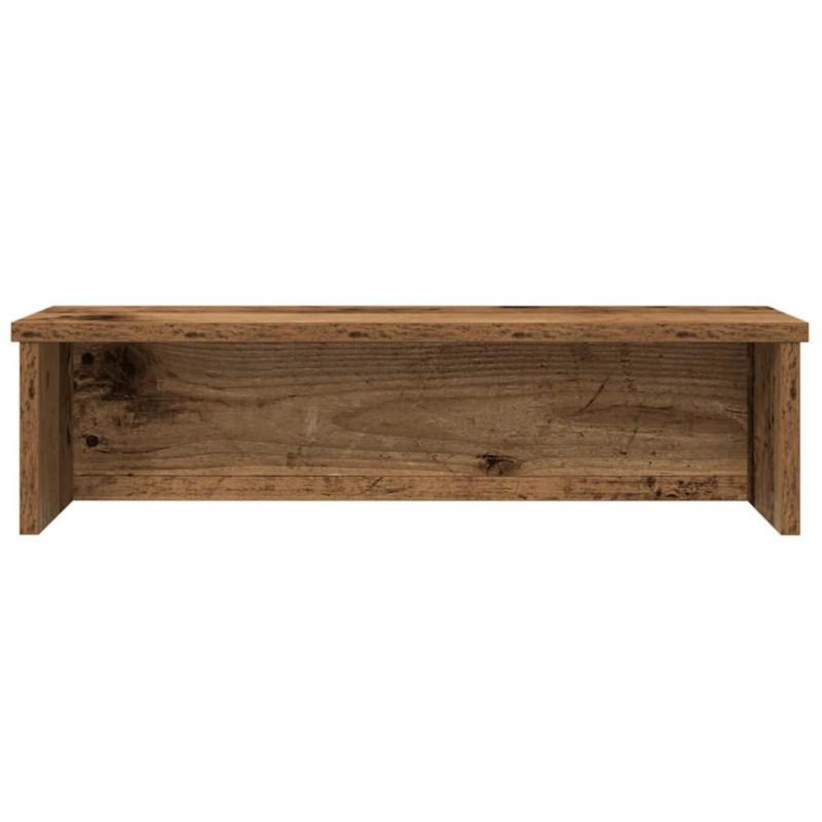 VIDAXL Étagère de cuisine empilable vieux bois 50x15x16 cm