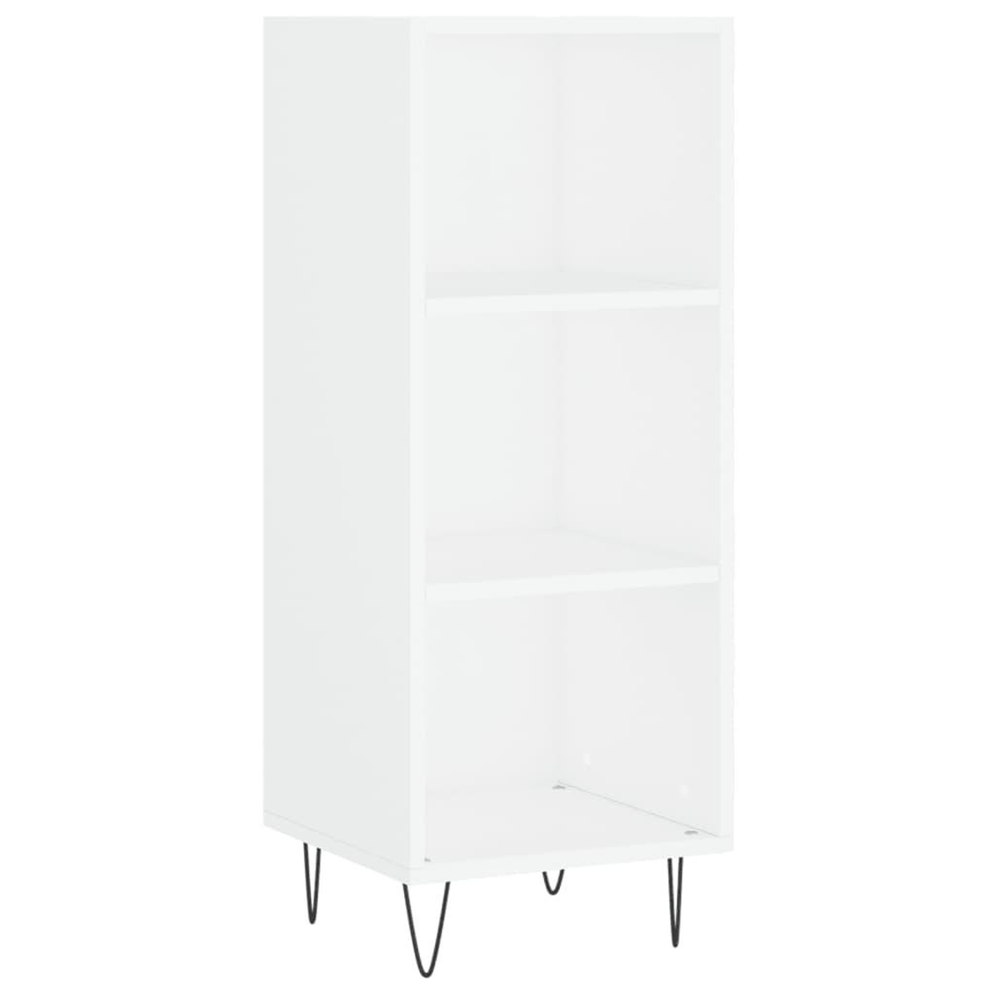 Voir la diapositive 2 : VIDAXL Buffet blanc 34,5x32,5x90 cm bois d'ingenierie