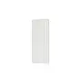 Panneau brise-vue Aluminium Pergola Bioclimatique OMBREA® - largeur 1 m - Blanc - ventelles verticales