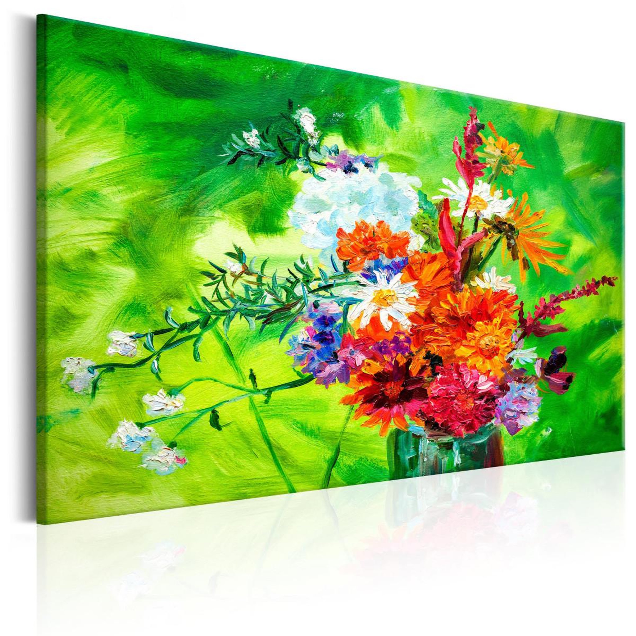 Paris Prix Tableau imprimé  summer posy. Coloris disponibles : Multicolore