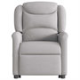 Voir la diapositive 5 : VIDAXL Fauteuil inclinable electrique gris nuage tissu