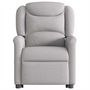 Voir la diapositive 5 : VIDAXL Fauteuil inclinable electrique gris nuage tissu