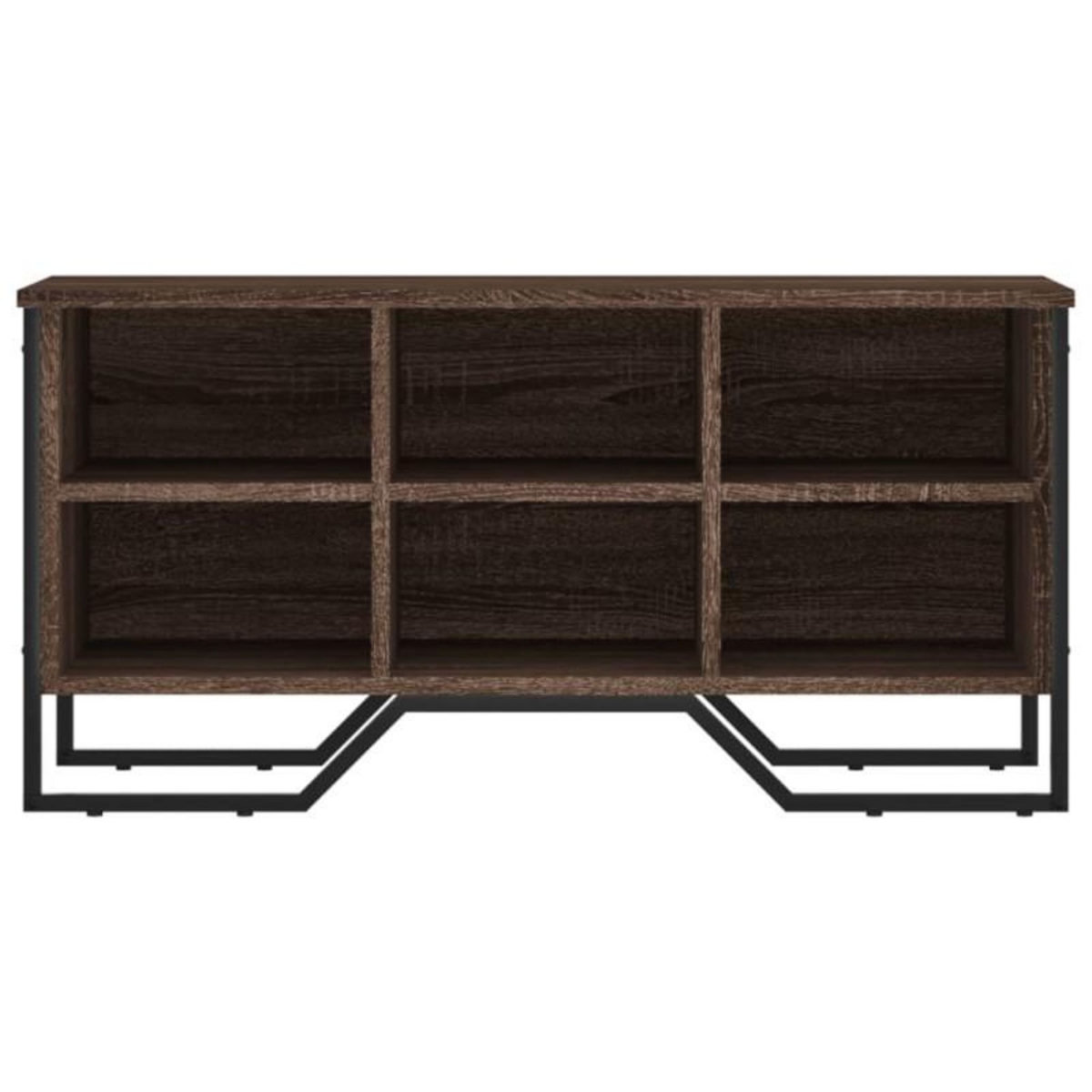 VIDAXL Armoire à chaussures chêne marron 90x38x45,5 cm bois ingénierie