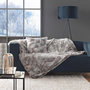 Voir la diapositive 4 : Paris Prix Coussin Imitation Fourrure  Antartic  45x45cm Choco