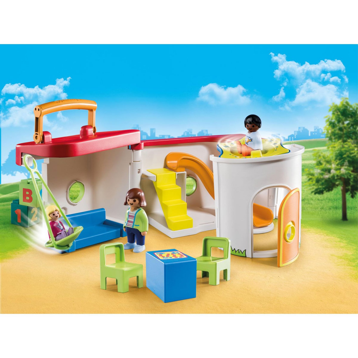 PLAYMOBIL 70399 1.2.3 - Garderie transportable