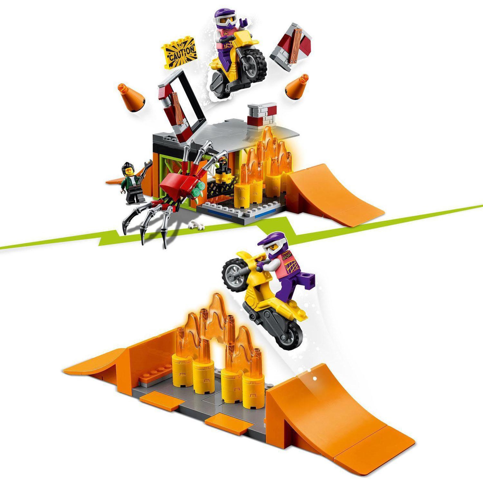 Voir la diapositive 6 : LEGO City Stuntz 60293 L'aire d'entraînement des cascadeurs