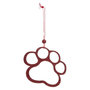 Voir la diapositive 6 : ATMOSPHERA Lot de 4 Sujets de Noël  Chat  12cm Beige & Rouge