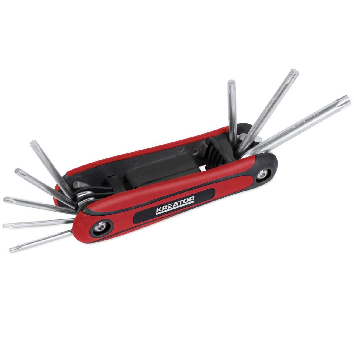 KREATOR Lot de 8 Clés torx 6 pans chrome Kreator