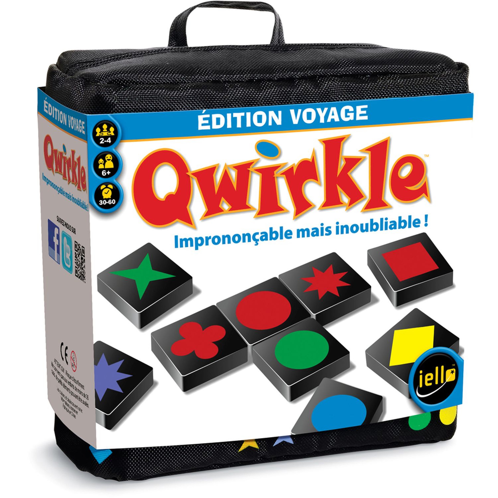 IELLO SARL Jeu Qwirkle Voyage
