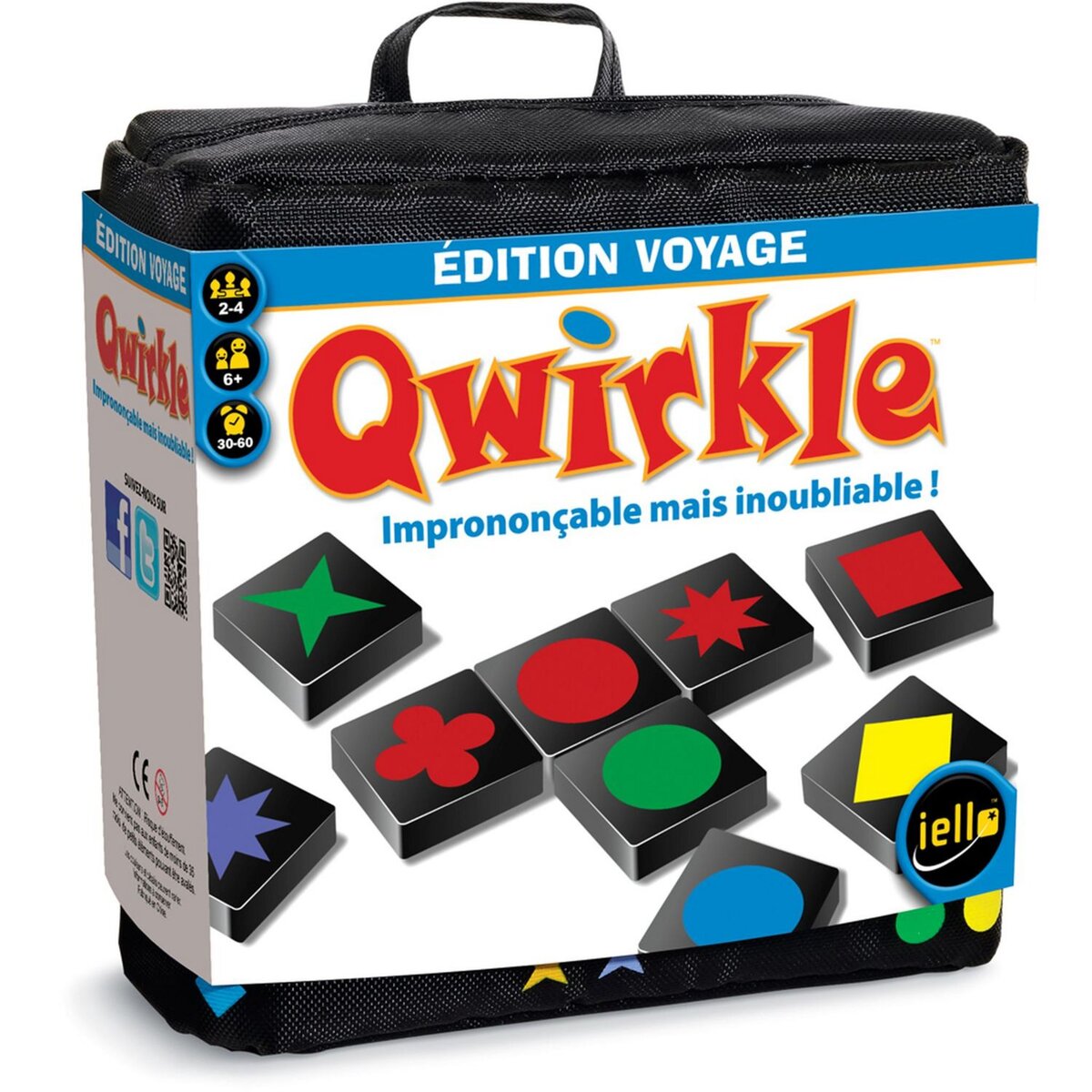 IELLO SARL Jeu Qwirkle Voyage