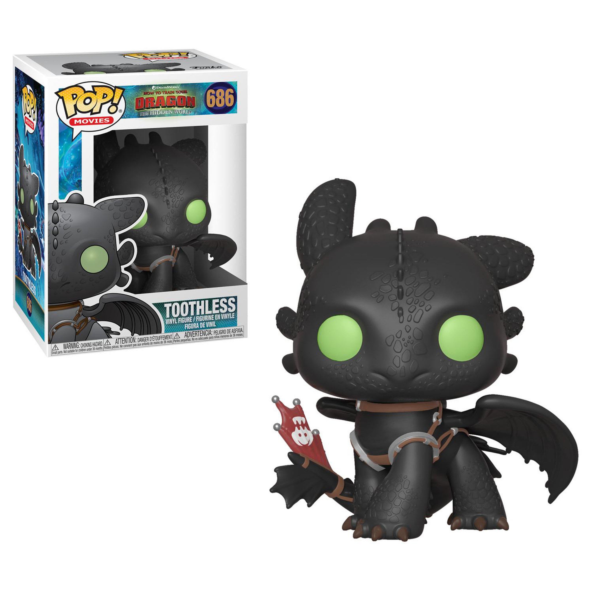 Voir la diapositive 2 : Funko Figurine Funko Pop Movies HTTYD3 Toothless
