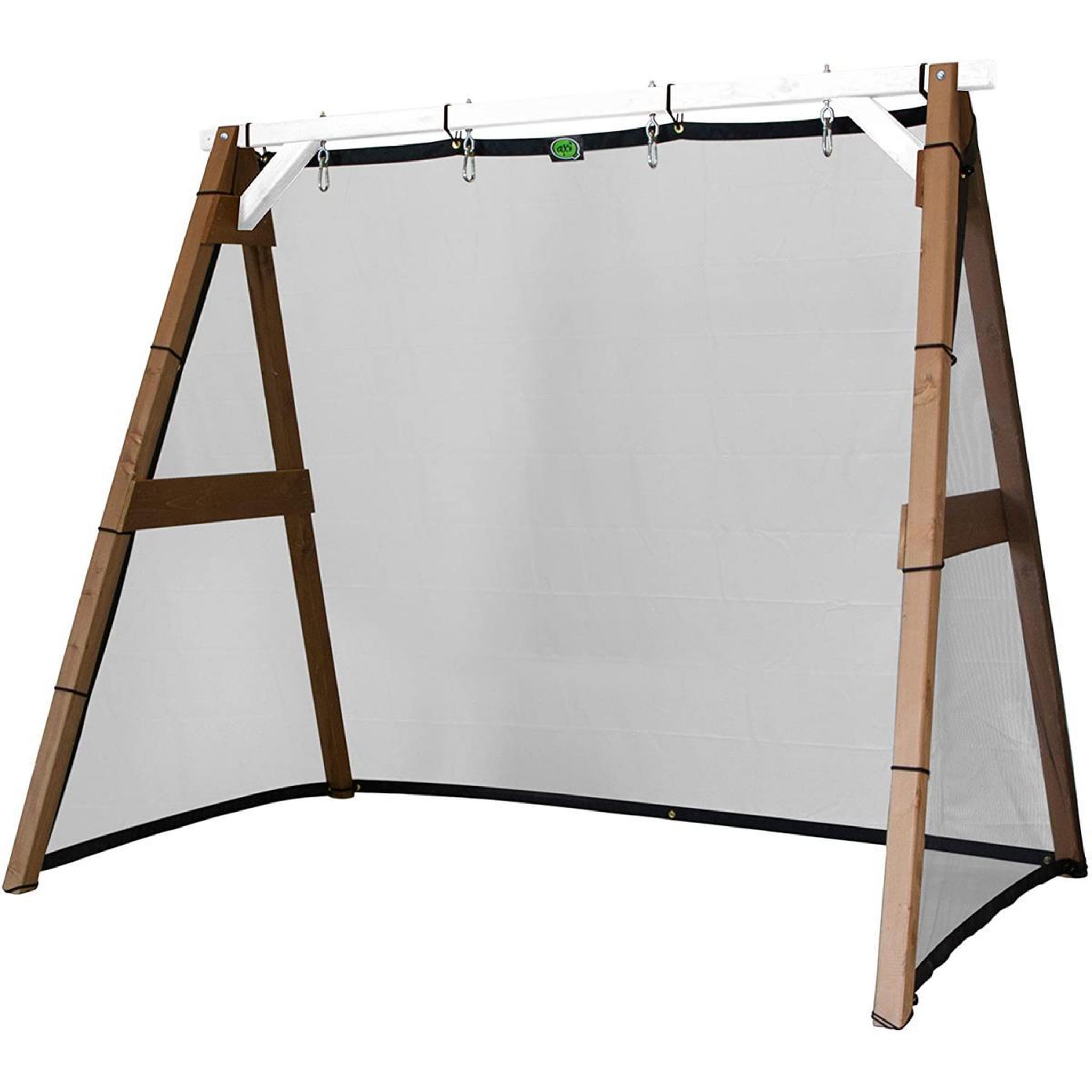 Voir la diapositive 4 : Axi House AXI Portique 4 en 1 Sports Fun Marron Blanc 160x254x207cm