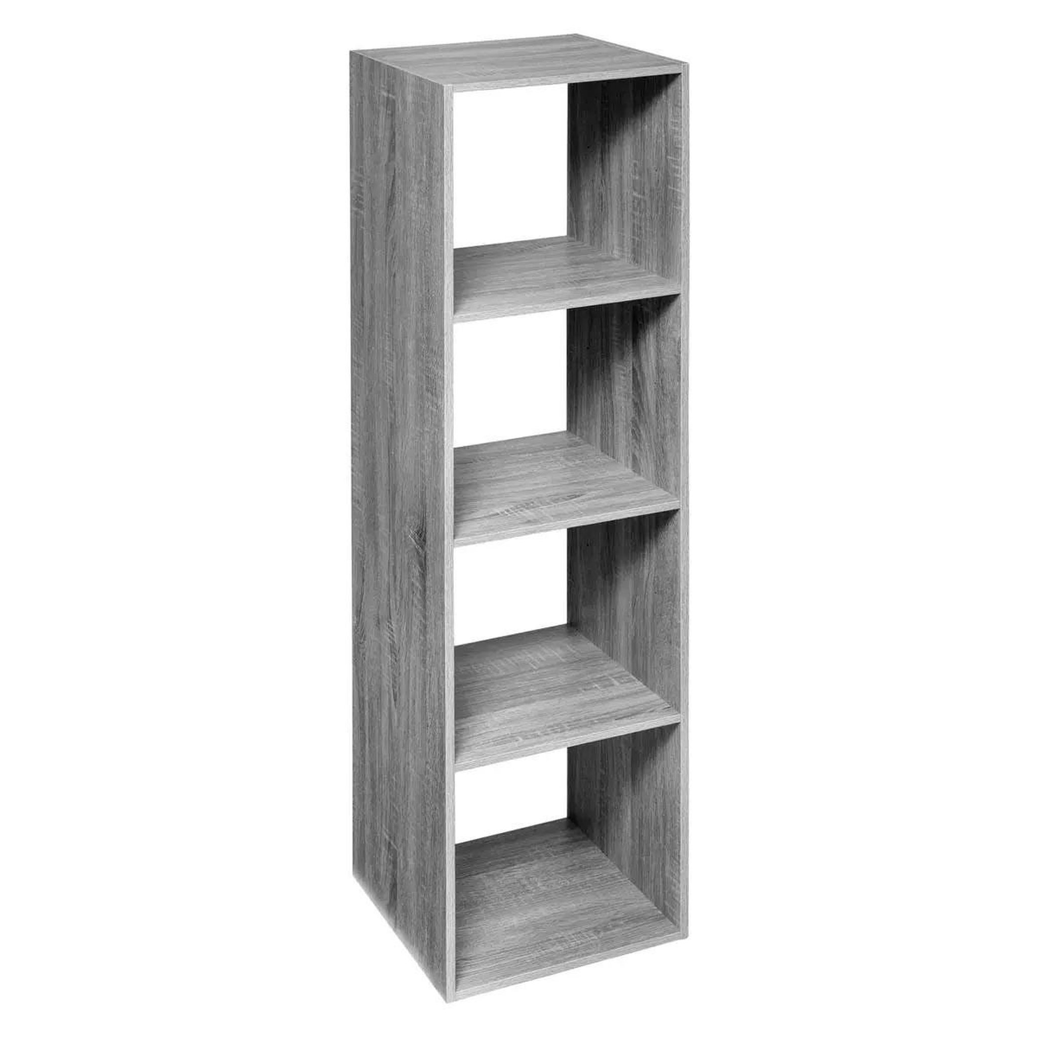 FIVE Étagère 4 cases  mix n'modul  134cm gris