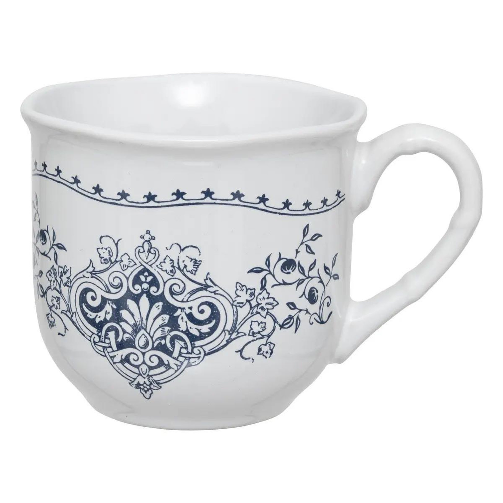 Voir la diapositive 3 : SECRET DE GOURMET Coffret 2 tasses & sous-tasses  little cottage  18cl blanc