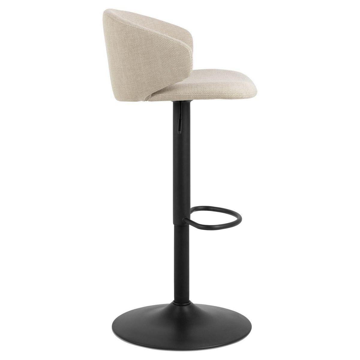 TOILINUX Lot de 2 tabourets de bar ZANZIBAR - Beige