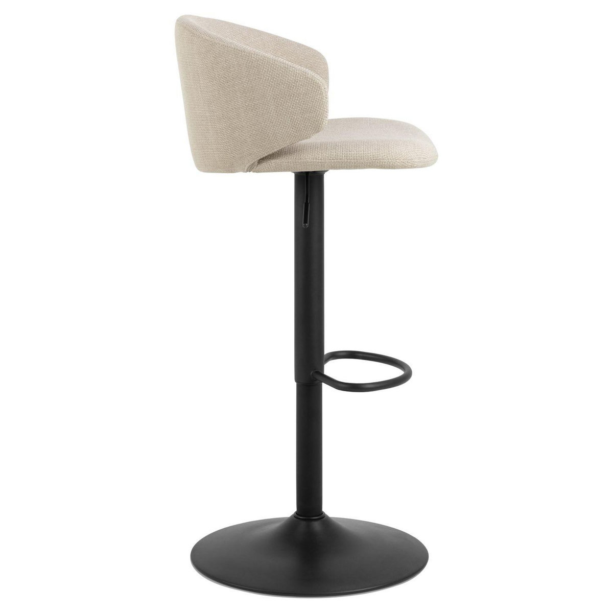 TOILINUX Lot de 2 tabourets de bar ZANZIBAR - Beige