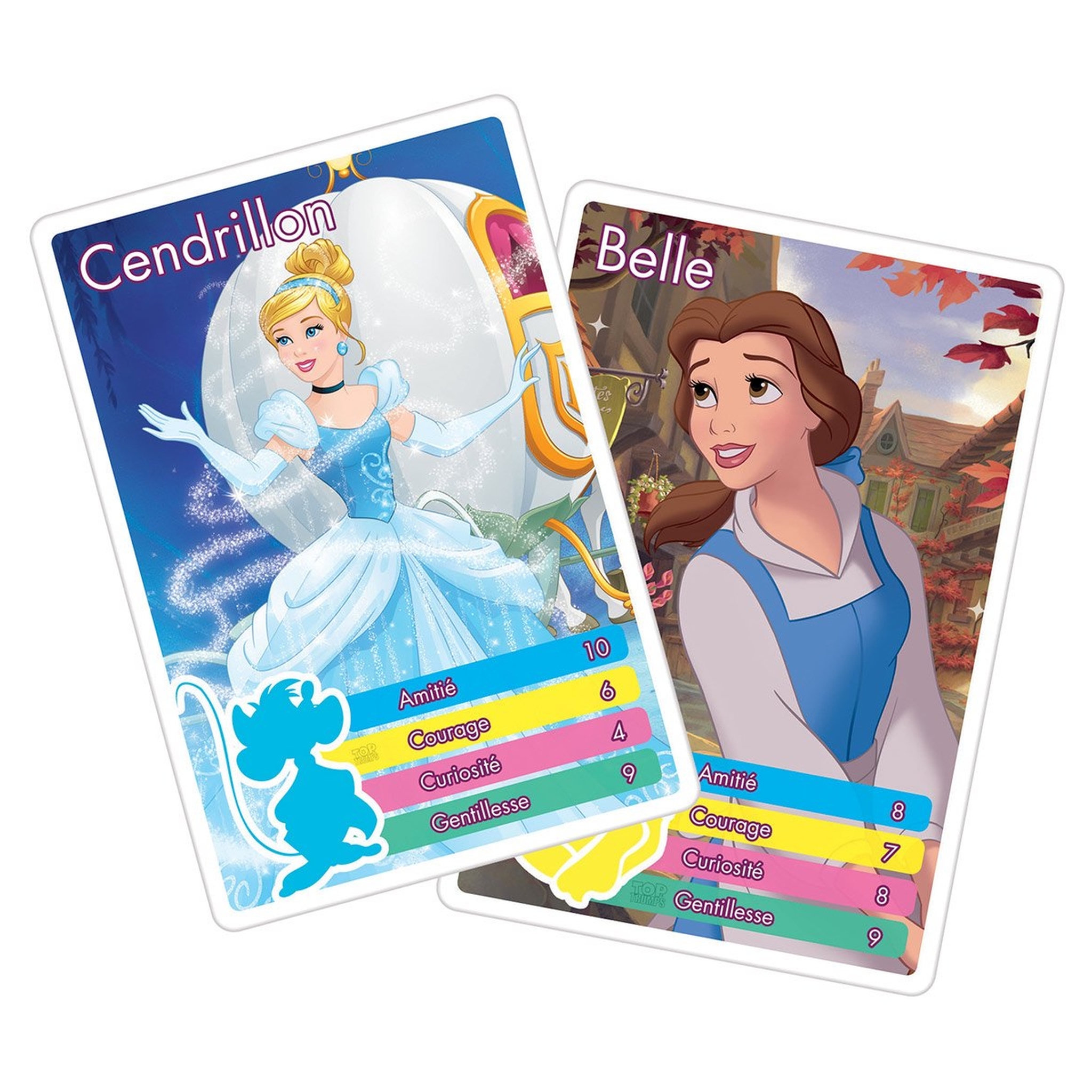 Voir la diapositive 3 :  WINNING MOVES Valisette jeu de bataille Disney princesses
