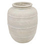 Voir la diapositive 1 : ATMOSPHERA Vase Déco Jarre  Romia  46cm Beige