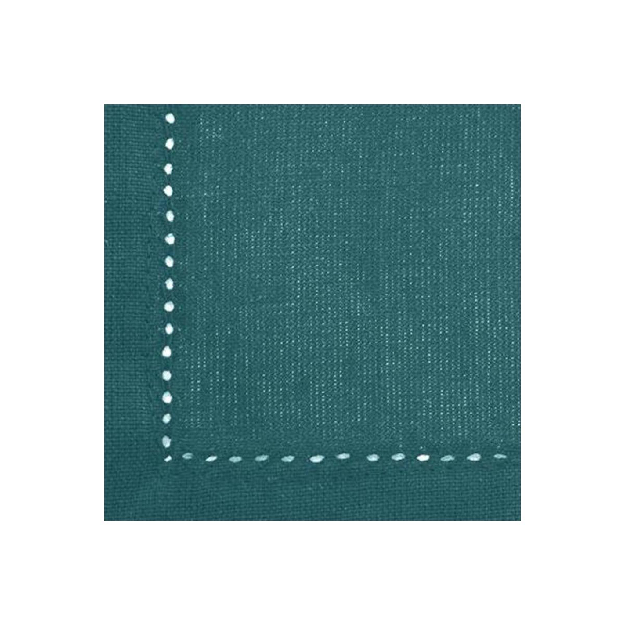 Voir la diapositive 2 : ATMOSPHERA Nappe rectangulaire  chambray  140x240cm bleu