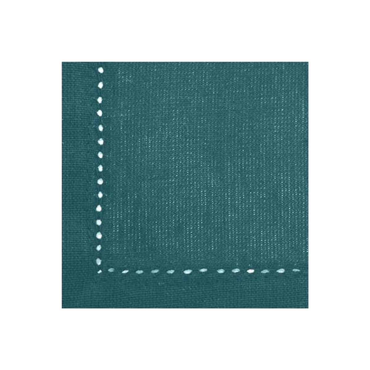 ATMOSPHERA Nappe Rectangulaire  Chambray  140x240cm Bleu