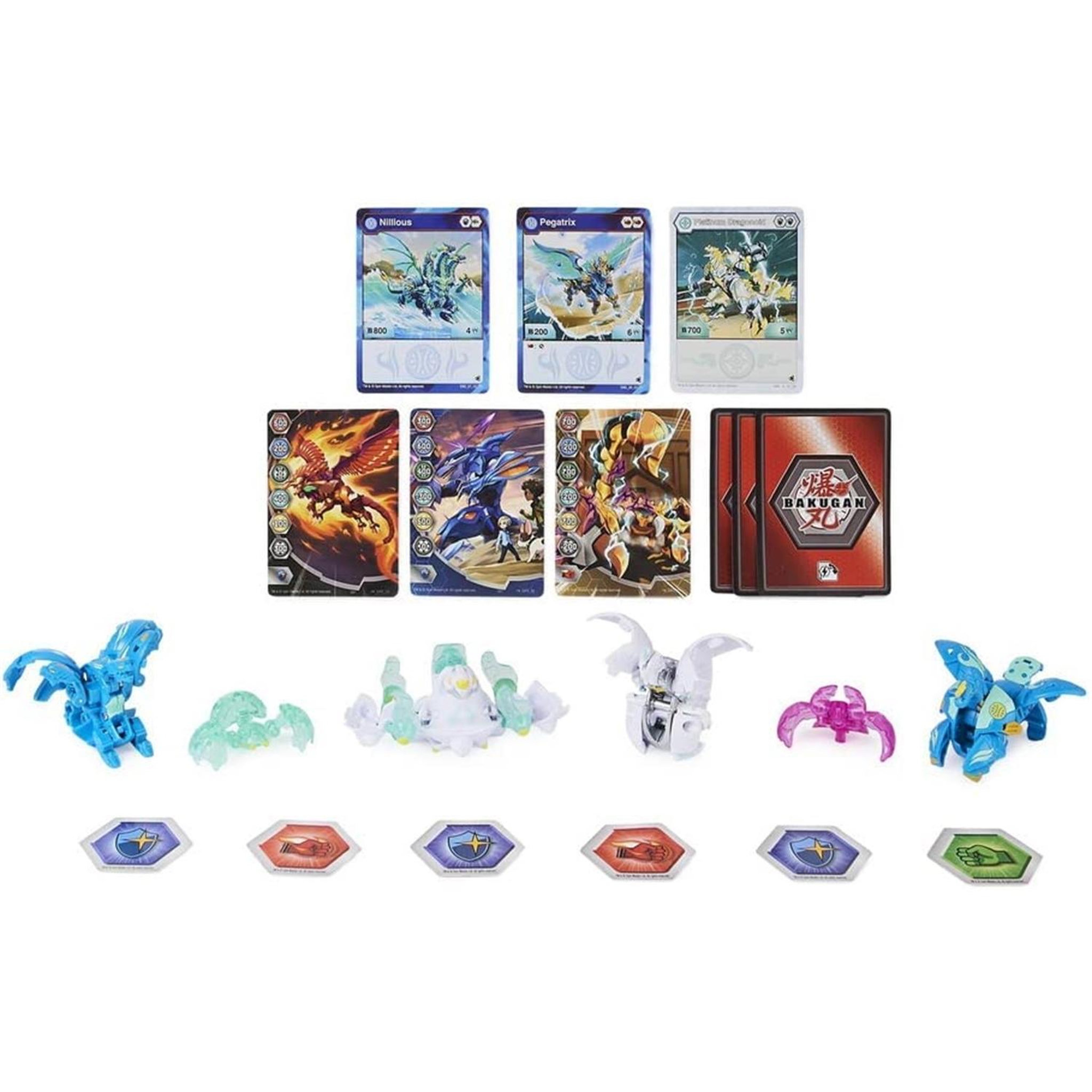 Voir la diapositive 4 : SPIN MASTER Bakugan BTB Battle Strike 6 Pack S4