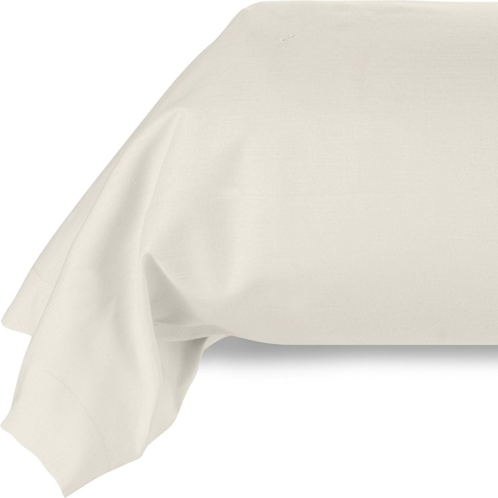 Voir la diapositive 2 : Home collection Taie de traversin 100% coton 57fils