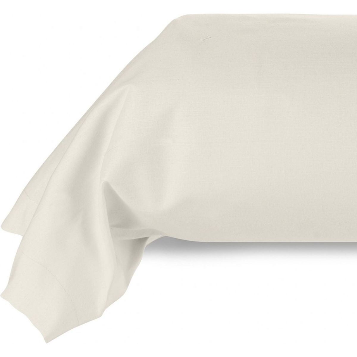 Home collection Taie de traversin 100% coton 57fils