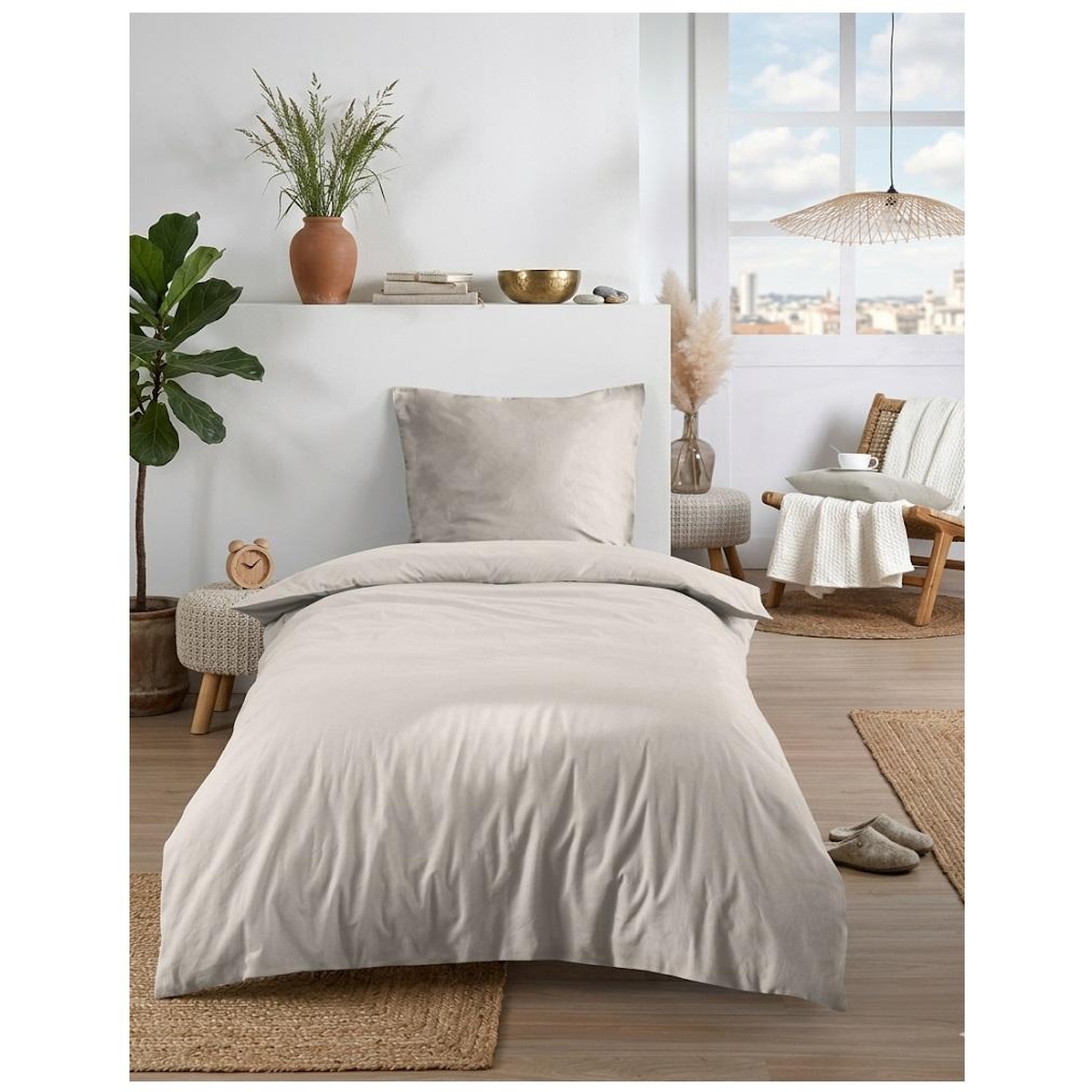 Voir la diapositive 2 : Eden Drap housse collection cocon design et moderne