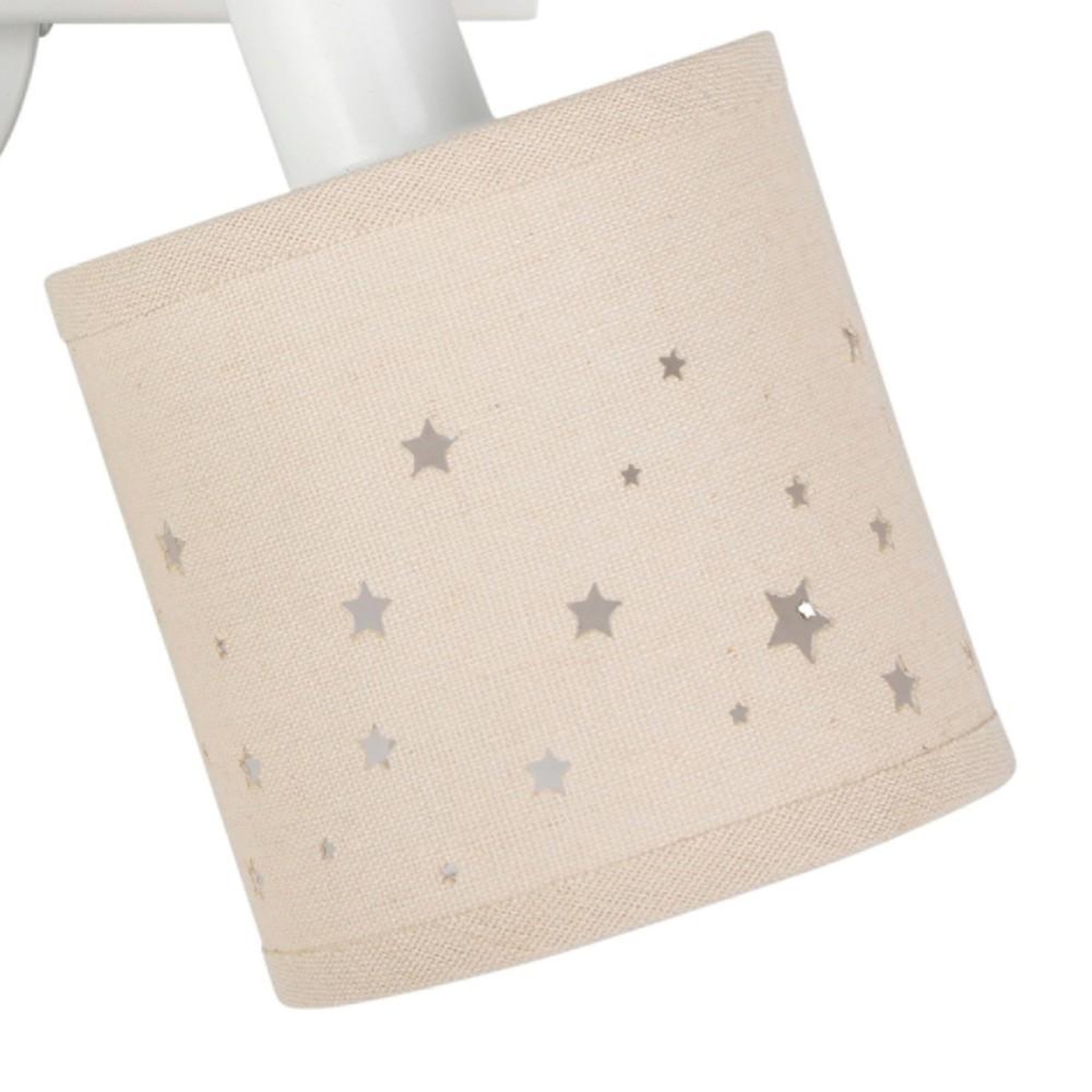 Voir la diapositive 4 : OSTARIA Rampe 2 spots lin beige