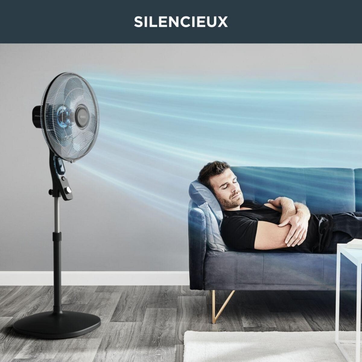 ROWENTA Ventilateur YY5394FH ESSENTIAL+ ANTI-MOUSTIQUE