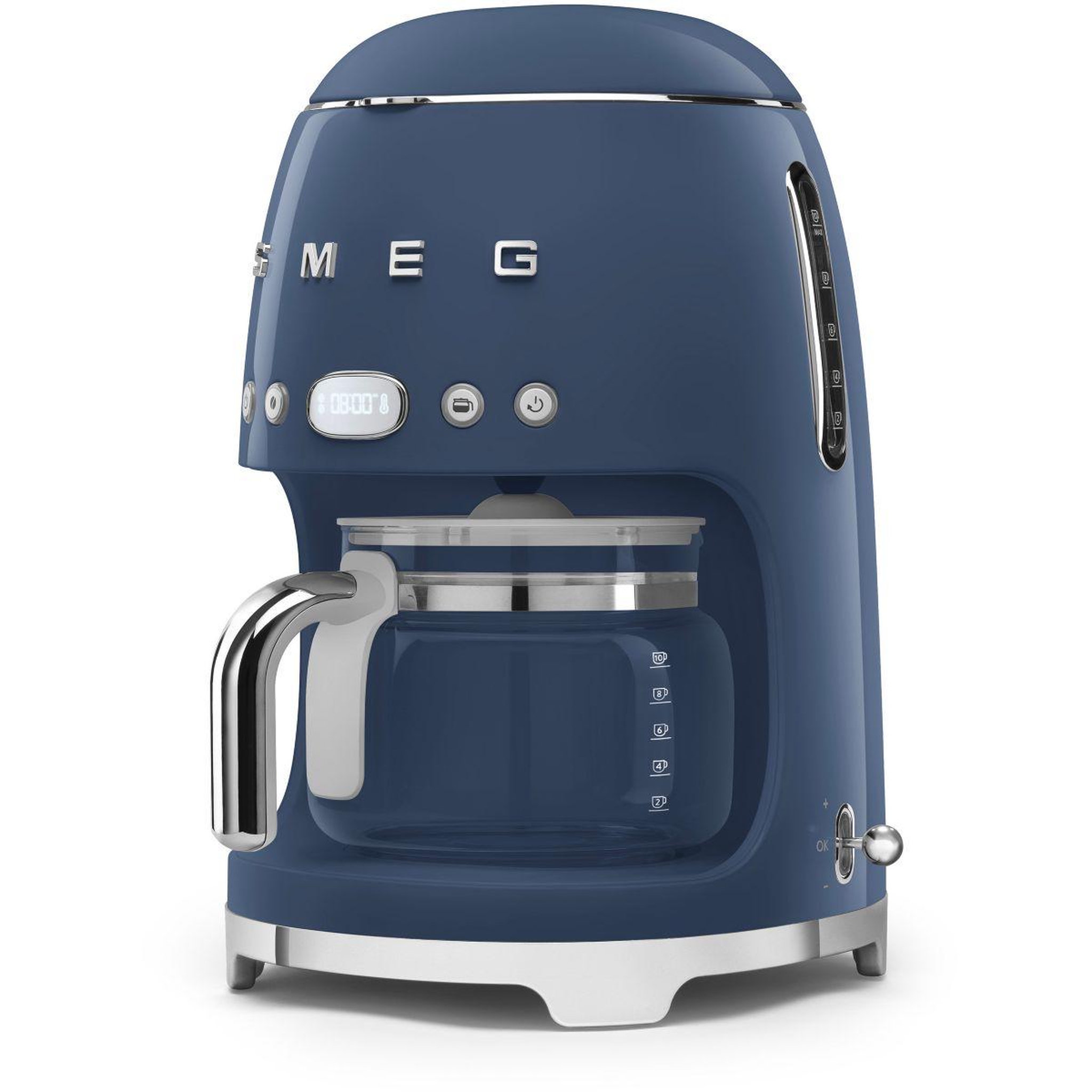 Voir la diapositive 5 : SMEG Cafetière filtre dcf02nbeu chrome